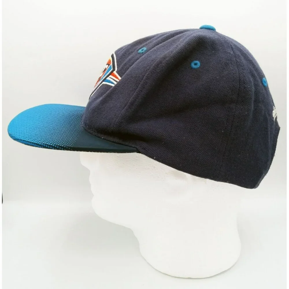 Hat OKC Thunder Snapback Cap Mitchell & Ness Basketball Flat Brim 2014 - Picture 5 of 16